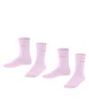 ESPRIT Foot Logo SO  2-Pack Socken Kinder - rose (8738)