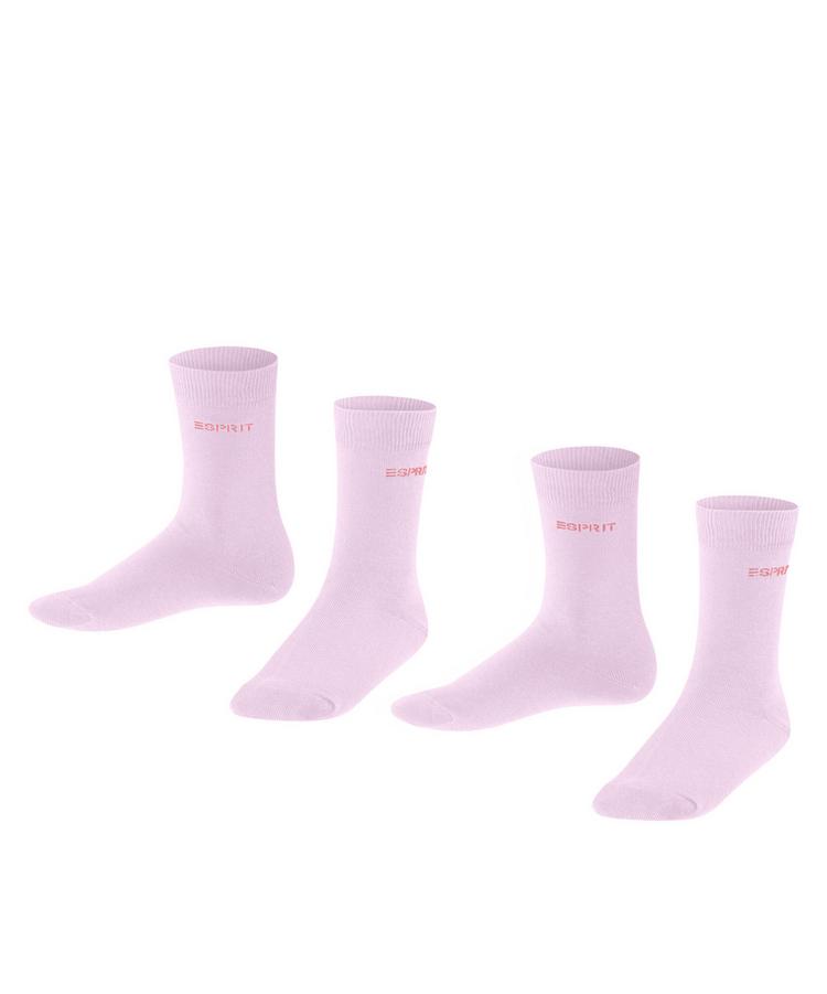 ESPRIT ESPRIT Foot Logo SO  2-Pack Socken Kinder - rose (8738) - 0 | SportScheck