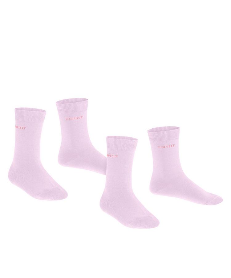 ESPRIT ESPRIT Foot Logo SO  2-Pack Socken Kinder - rose (8738) - 0 | SportScheck