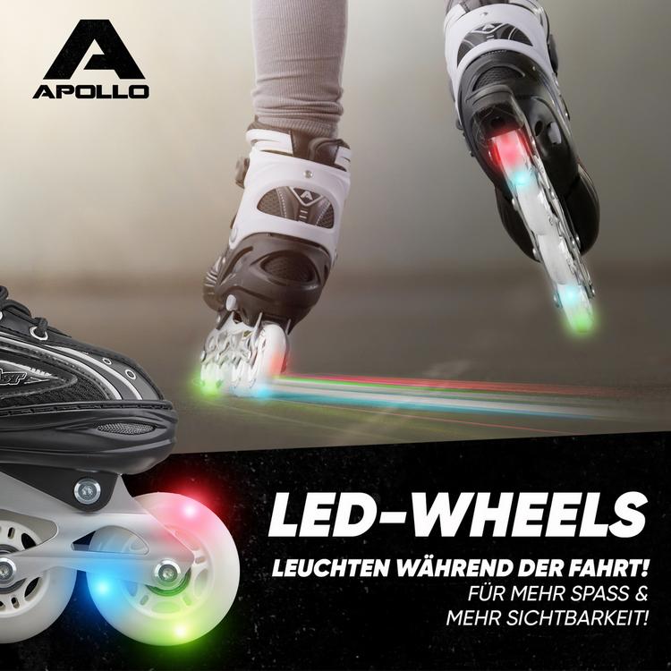 Apollo Apollo Super Blades LED Inline-Skates - schwarz - 1 | SportScheck