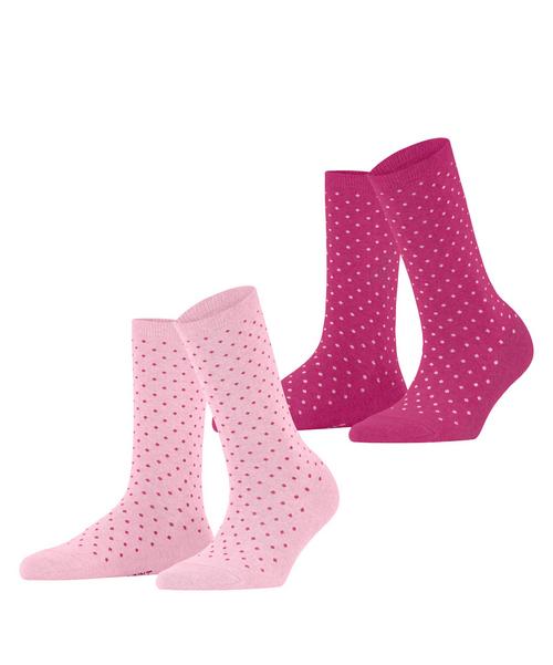 ESPRIT Fine Dot  2-Pack Socken Damen