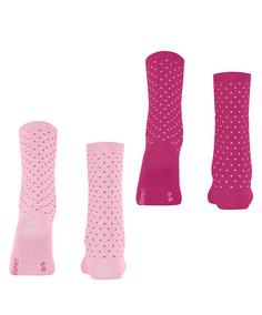 Rückansicht von ESPRIT Fine Dot  2-Pack Freizeitsocken Damen sortiment (0020)