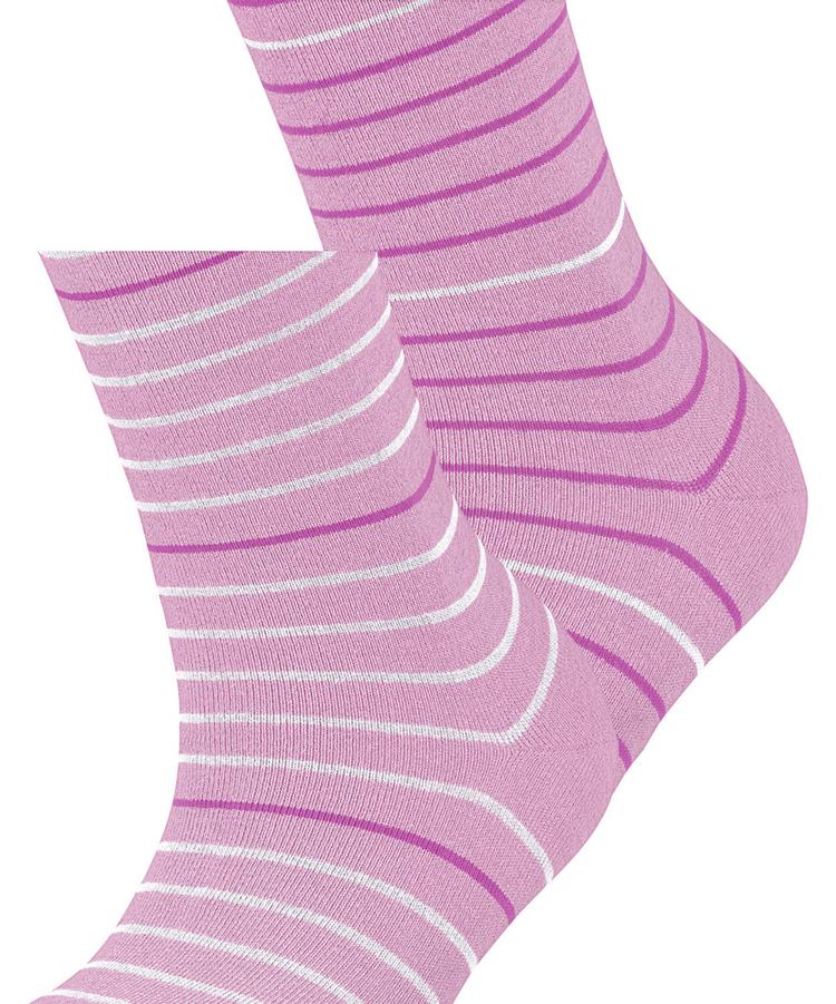 ESPRIT ESPRIT Fine Stripe  2-Pack Socken Damen - orchid (8621) - 1 | SportScheck