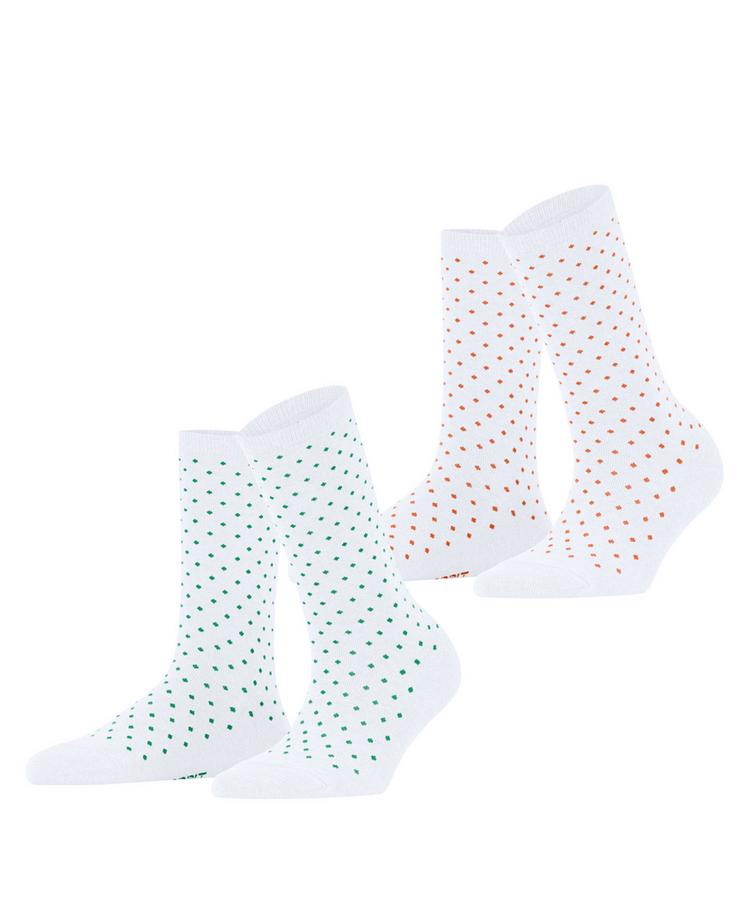 ESPRIT ESPRIT Fine Dot  2-Pack Socken Damen - sortiment (0030) - 0 | SportScheck