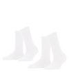 ESPRIT Fine Dot  2-Pack Socken Damen - white (2000)