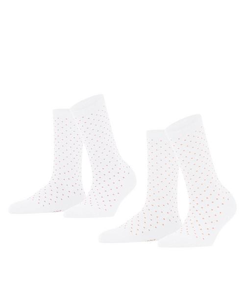 ESPRIT Fine Dot  2-Pack Socken Damen