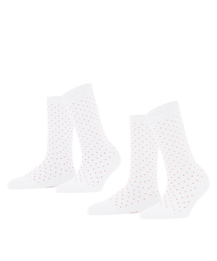 ESPRIT ESPRIT Fine Dot  2-Pack Socken Damen - white (2000) - 0 | SportScheck