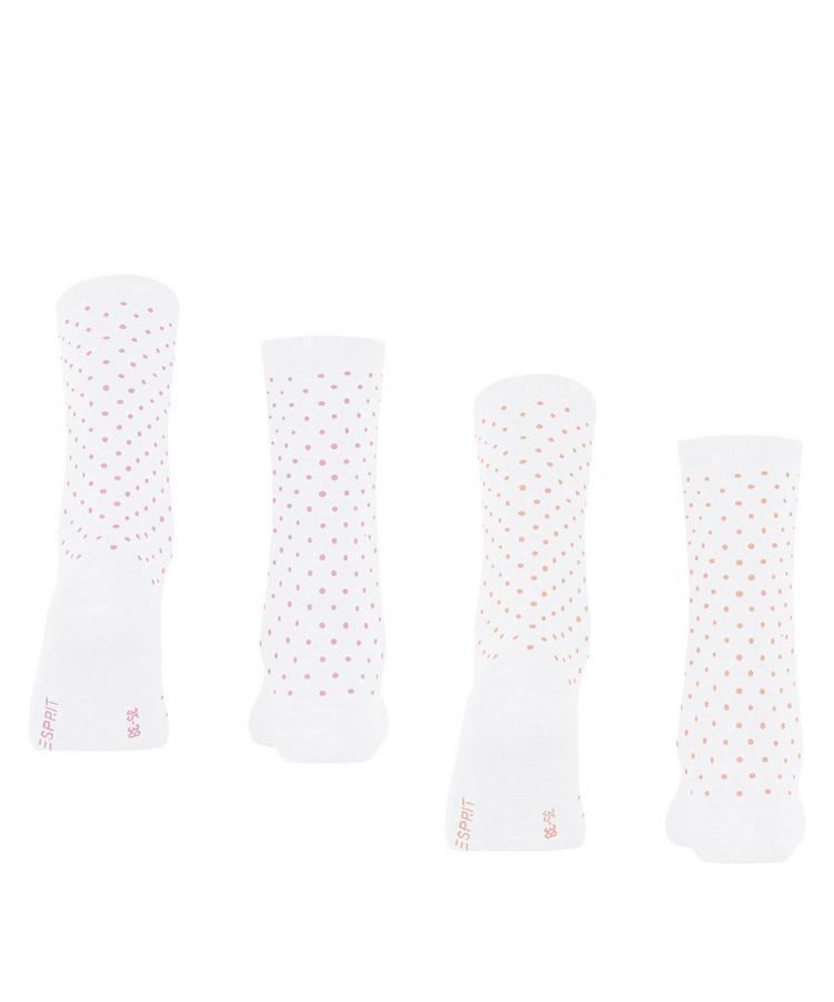 ESPRIT ESPRIT Fine Dot  2-Pack Socken Damen - white (2000) - 0 | SportScheck