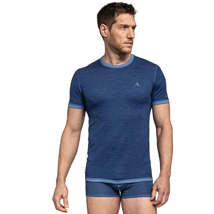 Sch&ouml;ffel Sch&ouml;ffel Ski Merino Sport Shirt 1/2 Arm M Funktionsshirt Herren - mazarine blue - 3 | SportScheck