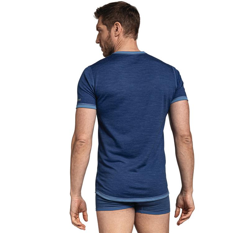 Sch&ouml;ffel Sch&ouml;ffel Ski Merino Sport Shirt 1/2 Arm M Funktionsshirt Herren - mazarine blue - 4 | SportScheck