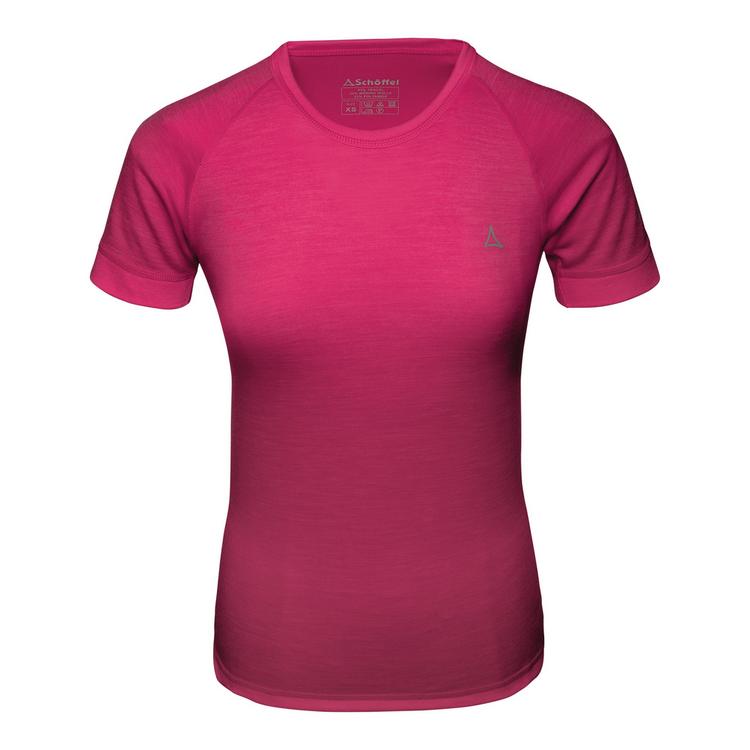 Sch&ouml;ffel Sch&ouml;ffel Ski Merino Sport Shirt 1/2 Arm W Funktionsshirt Damen - raspberry sorbet - 0 | SportScheck
