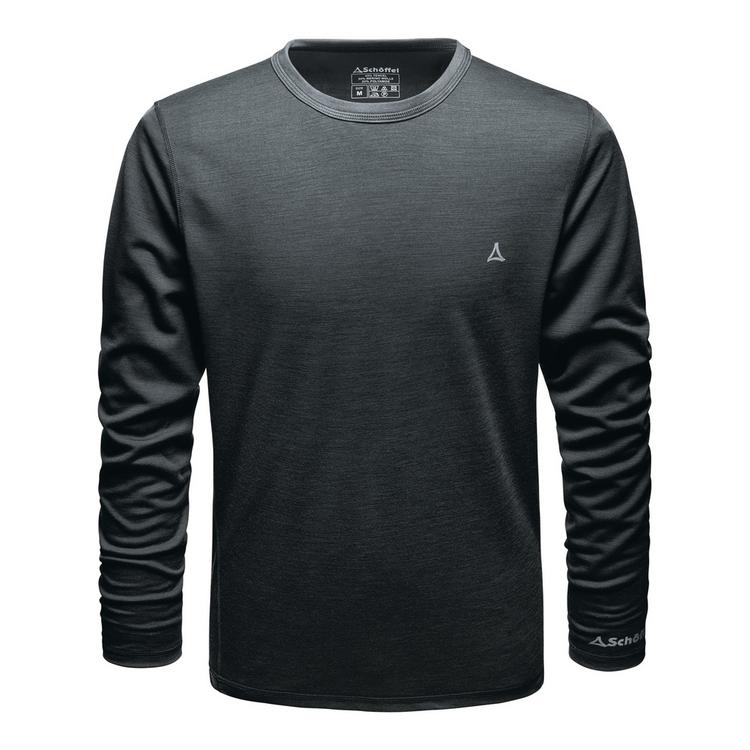 Sch&ouml;ffel Sch&ouml;ffel Ski Merino Sport Shirt 1/1 Arm M Funktionsshirt Herren - pirate black - 0 | SportScheck