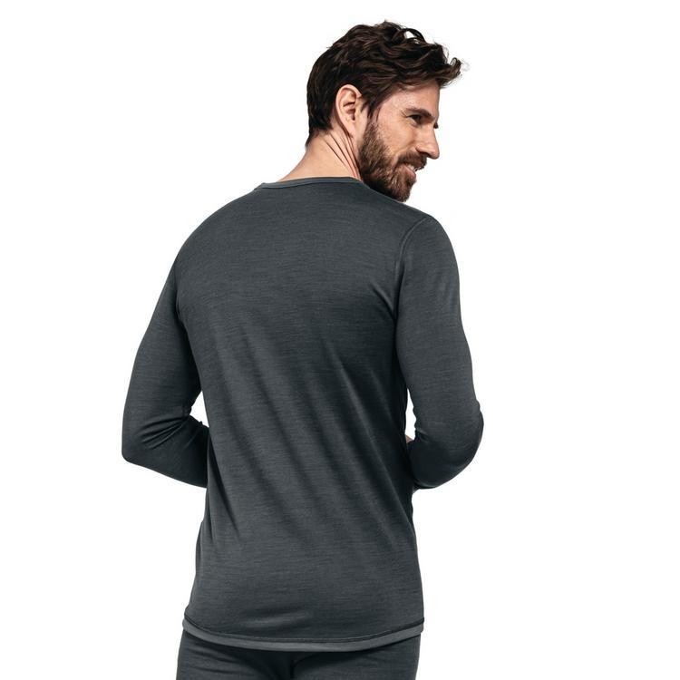 Sch&ouml;ffel Sch&ouml;ffel Ski Merino Sport Shirt 1/1 Arm M Funktionsshirt Herren - pirate black - 4 | SportScheck
