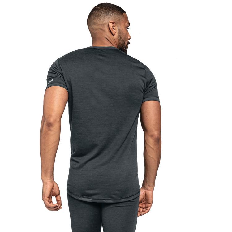 Sch&ouml;ffel Sch&ouml;ffel Ski Merino Sport Shirt 1/2 Arm M Funktionsshirt Herren - pirate black - 4 | SportScheck