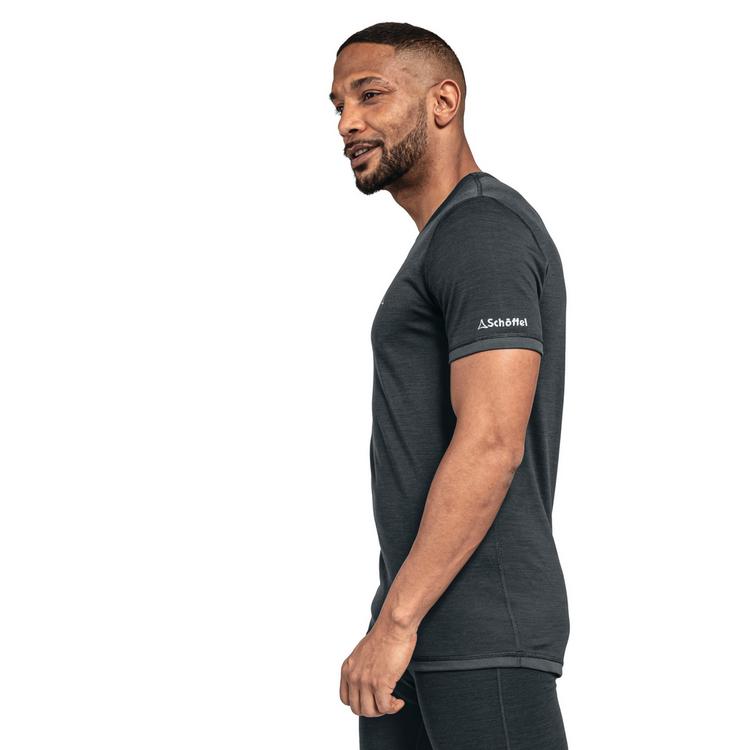 Sch&ouml;ffel Sch&ouml;ffel Ski Merino Sport Shirt 1/2 Arm M Funktionsshirt Herren - pirate black - 5 | SportScheck