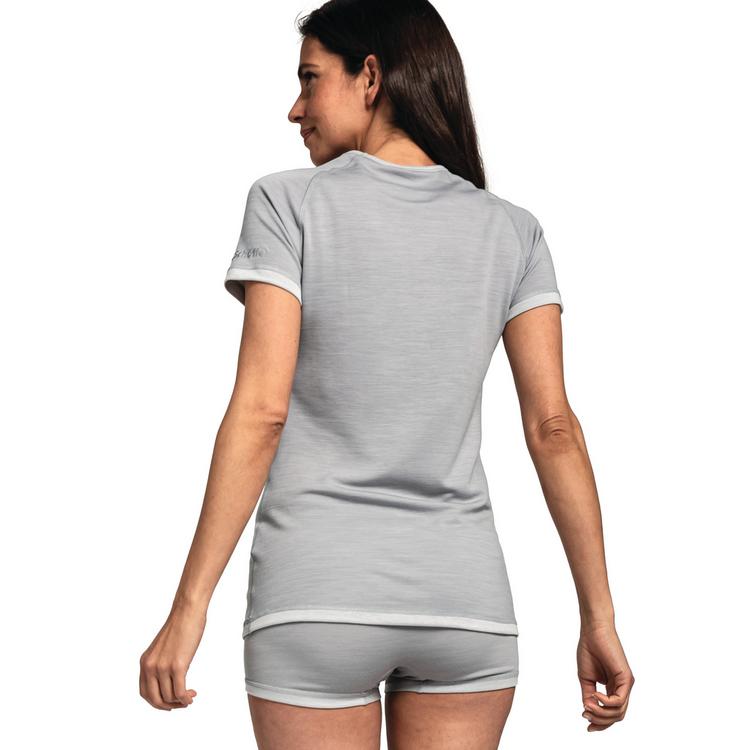 Sch&ouml;ffel Sch&ouml;ffel Ski Merino Sport Shirt 1/2 Arm W Funktionsshirt Damen - opal grey - 4 | SportScheck