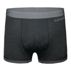 Schöffel Merino Sport Boxershorts M Funktionsunterhose Herren pirate black