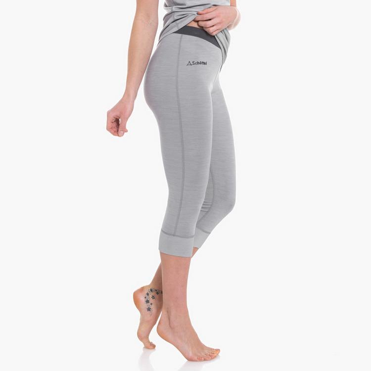Sch&ouml;ffel Sch&ouml;ffel Merino Sport Pants short W Funktionsunterhose Damen - opal grey - 2 | SportScheck