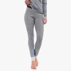 Rückansicht von Schöffel Ski Merino Sport Pants long Funktionsunterhose Damen opal grey