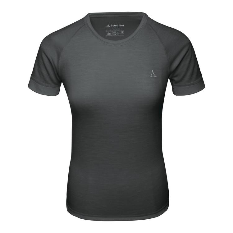 Sch&ouml;ffel Sch&ouml;ffel Ski Merino Sport Shirt 1/2 Arm W Funktionsshirt Damen - pirate black - 0 | SportScheck