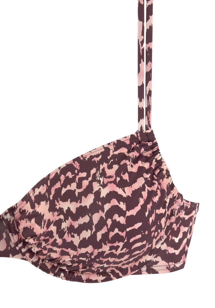 Lascana Lascana B&uuml;gel-Bikini-Top Bikini Oberteil Damen - bordeaux - 0 | SportScheck