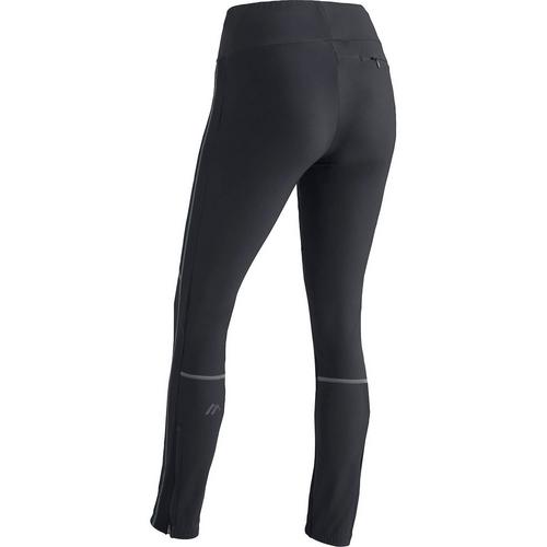 Rückansicht von Maier Sports TelfsTight 2.0 Skihose Damen Schwarz