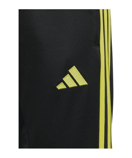 Rückansicht von adidas Tiro 23 Club Trainingshose Kids Trainingshose Kinder schwarzgelb