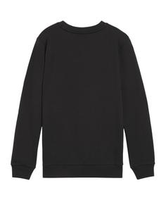 Rückansicht von PUMA teamGOAL Casuals Sweatshirt Kids Funktionssweatshirt Kinder schwarzweiss