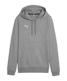 PUMA teamGOAL Casuals Hoody Damen Funktionssweatshirt Damen grauweiss