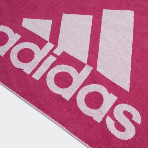 Rückansicht von adidas adidas Handtuch L Duschtuch Semi Lucid Fuchsia / White