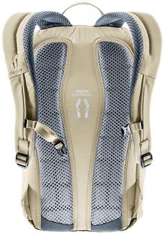 Rückansicht von Deuter Rucksack Stepout 16 Daypack bone desert