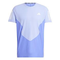 adidas Own the Run Colorblock AEROREADY T-Shirt T-Shirt Herren Semi Cobalt Blue / Blue Spark