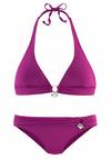 S.OLIVER Triangel-Bikini Bikini Set Damen - fuchsia