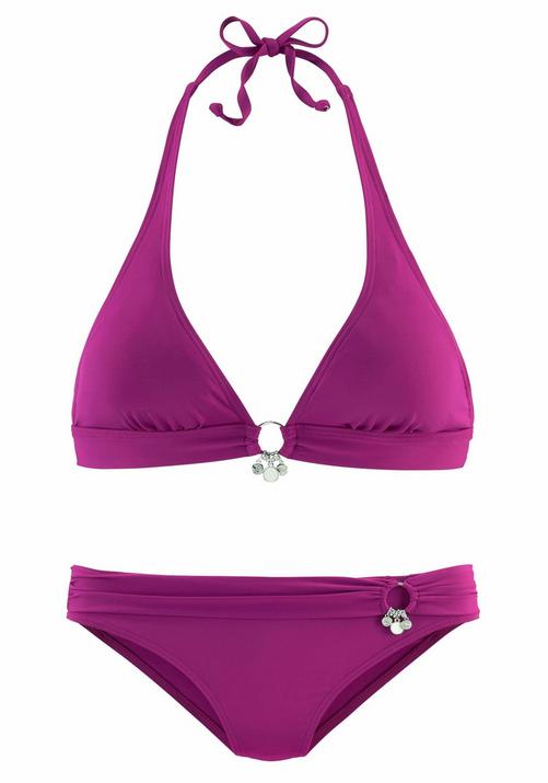 S.OLIVER Triangel-Bikini Bikini Set Damen