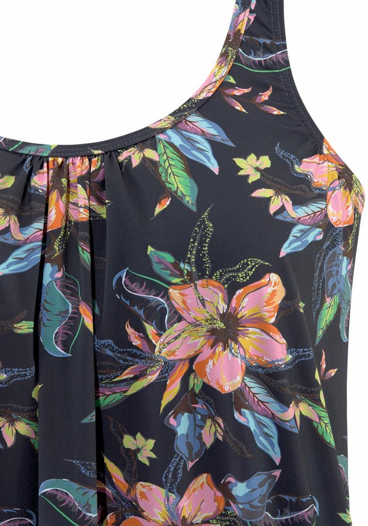 Lascana Lascana Tankini-Top Bikini Oberteil Damen - anthrazit - 0 | SportScheck