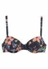 Lascana B&uuml;gel-Bikini-Top Bikini Oberteil Damen - anthrazit