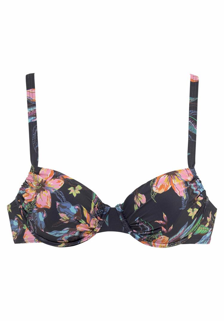 Lascana Lascana B&uuml;gel-Bikini-Top Bikini Oberteil Damen - anthrazit - 0 | SportScheck