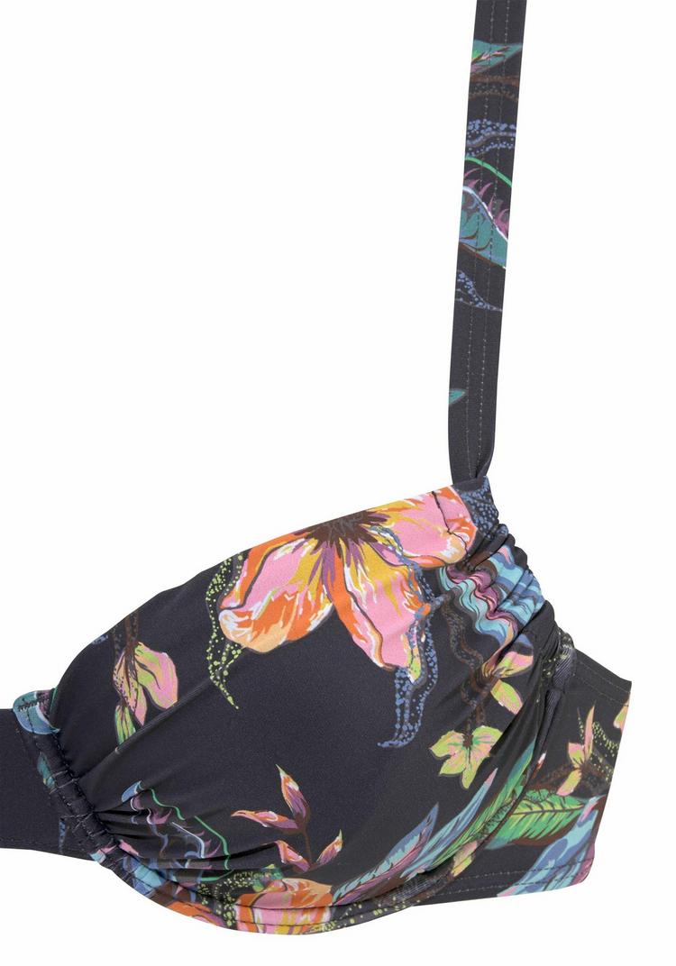 Lascana Lascana B&uuml;gel-Bikini-Top Bikini Oberteil Damen - anthrazit - 0 | SportScheck