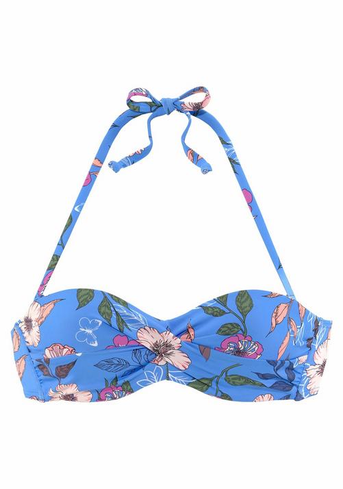 S.OLIVER B&uuml;gel-Bandeau-Bikini-Top Bikini Oberteil Damen