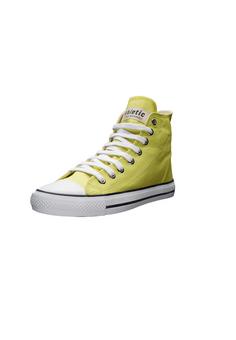 ethletic White Cap Hi Cut Sneaker Lime Yellow P | Just White