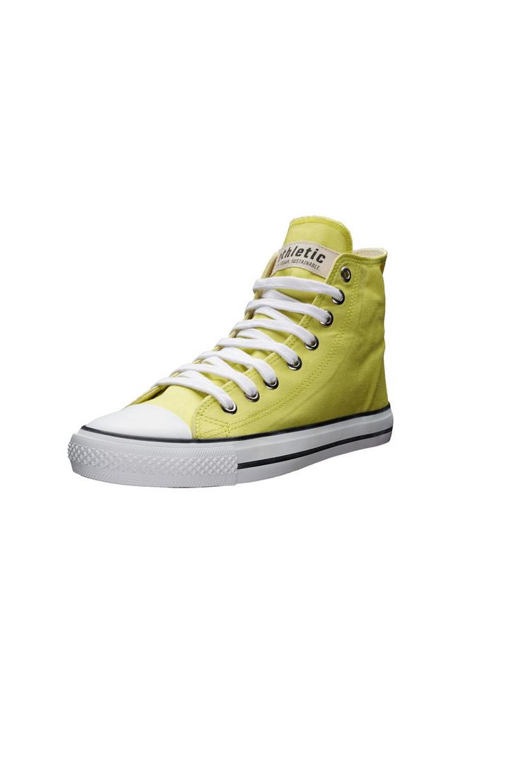 ethletic ethletic White Cap Hi Cut Sneaker - Lime Yellow P Just White - 0 | SportScheck