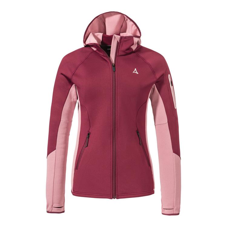 Sch&ouml;ffel Sch&ouml;ffel Fleece Hoody Lodron L Fleecejacke Damen - 3825 - pink - 0 | SportScheck