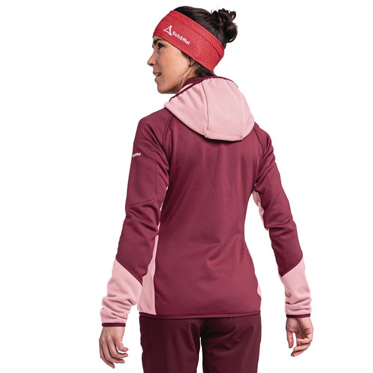Sch&ouml;ffel Sch&ouml;ffel Fleece Hoody Lodron L Fleecejacke Damen - 3825 - pink - 1 | SportScheck