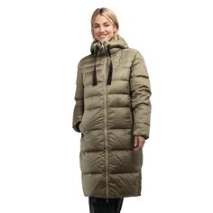 Rückansicht von Schöffel Down Coat Kenosha L Funktionsmantel Damen 4725 braun