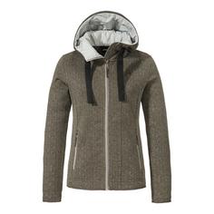 Schöffel Fleece Hoody Aurora L Fleecejacke Damen 4725 braun