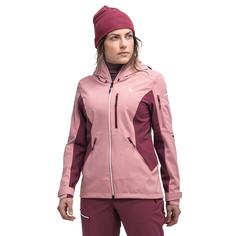 Rückansicht von Schöffel Softshell Jacket Matrei L Outdoorjacke Damen 3465 pink