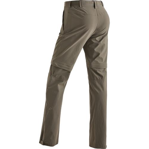 Rückansicht von Maier Sports Nata Funktionsshorts Damen Beige