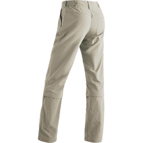 Rückansicht von Maier Sports Fulda Trekkinghose Damen Beige