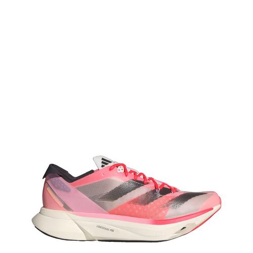 Rückansicht von adidas ADIZERO ADIOS PRO 3 Laufschuh Laufschuhe Herren Pink Spark / Aurora Met. / Sandy Pink