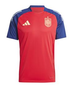 adidas Spanien Trainingsshirt EM 2024 Fanshirt rotblau